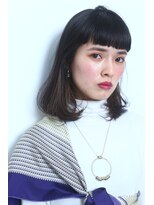 モードケイズ 松原店(MODE K's) 黒髪ワンカールロブ