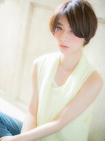 モッズ ヘア 福岡姪浜店(mod's hair) *mod's姪浜*…センターパート♪小顔マニッシュショートd