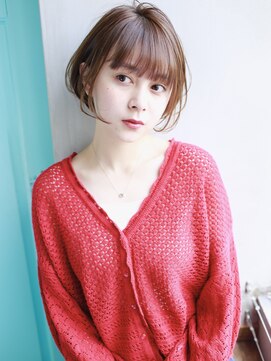 バース(BIRTH) 天神【BIRTH】ミニマムボブ×ブラウンベージュ