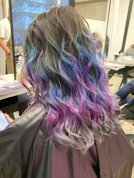 ディーカヘアーセンダイ(Di KA HAIR sendai) グラデーションカラー/ユニコーンカラー/オーロラカラー
