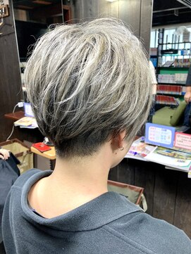 ヘアーサロン グラント(hair salon GRANT) グレージュ※刈り上げショート