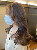 ハイライト×フェイスフレーミングで明るい印象&オシャレ感UP♪