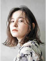 サニー(Sany) ゆるウェーブミディ【祐天寺/ボブ/パーマ/ショート/髪質改善】