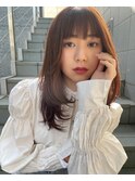 大人上品レイヤー 艶髪 オフィスカジュアル 表参道 20代30代40代