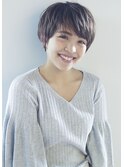 小顔ひし形シルエット◎ショートボブ◎大人かわいいスタイル!