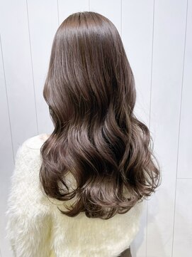 アルバム 新宿(ALBUM SHINJUKU) グレージュロング_アースカラーくびれヘアツートン_ba372931