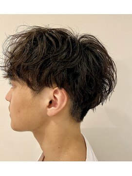 ヘアーデザイナーズサロン エイダ 筑紫野店(hair designers salon A.DA) ゆるスパイラル風メンズパーマ