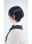 やわらか丸みショートボブ
