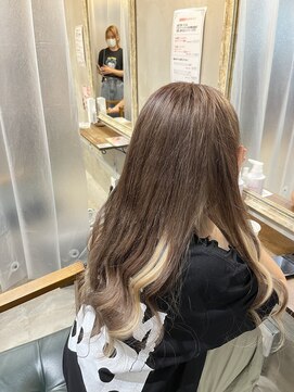 リエコー(RE'ECHO) ほんのりラベンダーの透明感ブラウン