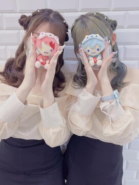 リルミー(Lilme) 写真映え間違いなし!ツインズお団子*まゆ