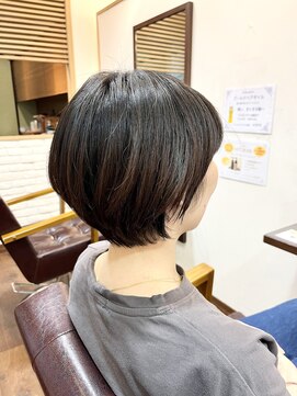 ヘアー グリーン(hair green) 20代30代40代ヘルシーショートボブ【髪質改善/百合ヶ丘】