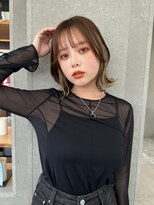 ロンドヴァリー 渋谷店(Lond vallee)&nbsp;コントラストインナーカラーベージュ！