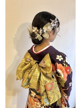 むぎ 大人シニヨン