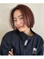 フィルムス 表参道(FILMS)&nbsp;ココアベージュ/黒髪/クラゲヘアー/オリーブグレー/ボブ/表参道