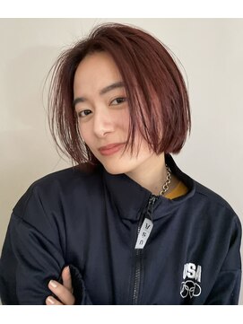 フィルムス 表参道(FILMS) ココアベージュ/黒髪/クラゲヘアー/オリーブグレー/ボブ/表参道