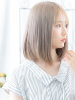 エイトサロン 八潮(8salon) 八潮/髪質改善/ハイトーンカラーのタイトストレートロブi