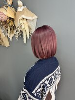 ラフィネ(Raffine)&nbsp;くすみピンク/ボブ/ハイトーン