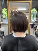 ナチュラルショートボブ