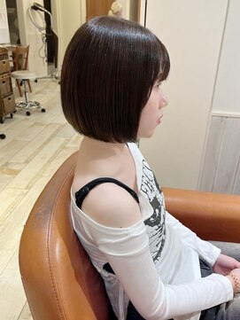 ネオリーブ クタ 町田店(Neolive kuta) 【Ｎｅｏｌｉｖｅｋｕｔａ町田店】切りっぱなしボブ