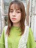 ◇初回限定・梅雨時期ケア◇カット+カラー+髪質改善ストレート