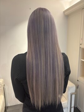 ベレーザ 渋谷(BELEZA) 10290秋色オリーブグレージュ髪質改善透明感カラーストレート