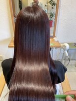 ニジチャウ(Nijichaw)&nbsp;ピンクオレンジロングヘア