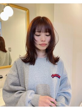 ノットバイベル 大宮(knot by belle) 秋色こっくりカラー♪レイヤースタイル