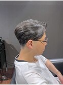 ビジネスツーブロックショート センターパート