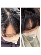 ヘアーアンドライフ オモテ(Omote) 前髪割れやすい方でも割れにくくなるストレート