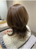 軽めウルフカット