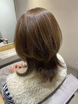 フィゼル 福島店(fizelle) 軽めウルフカット