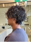 波巻きツイスパミックスショートウルフ
