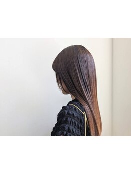 【東区元町/駐車場有】毎日のお手入れを簡単に。自然で美しい、指通りの良い柔らかストレートヘア。