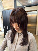 カノア(kanah)&nbsp;顔周りレイヤースタイル