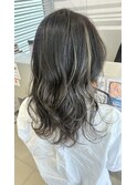 大人ハイライトカラー グレージュ