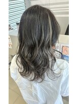 ミューズ おゆみ野店(HAIR & NAIL MUSE)&nbsp;大人ハイライトカラー グレージュ