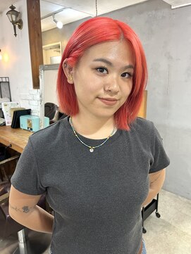 ナツ(Natu.) ピンクオレンジカラー / 中森しゅう