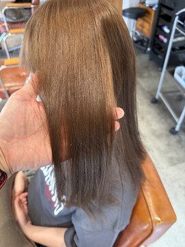 エマ 日吉(emma) ブリーチ無しベージュカラー