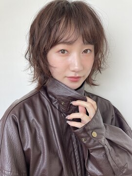 パープル 自由が丘(purple) 大人ガーリー/ダークアッシュ/似合わせカット[自由が丘]