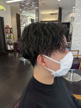 ヘアーメイク ロージー 北18条店(HAIR MAKE ROSY) ツイストスパイラルパーマツーブロックツイストパーマ