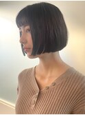 ショートボブ/切りっぱなしボブ/ミニボブ/ボブ/北綾瀬