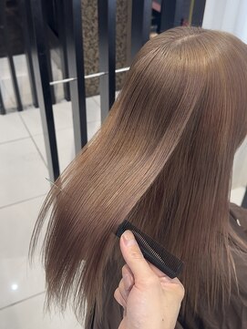 アース 名駅サンクチュアリ(HAIR&MAKE EARTH) モテ髪なサラ艶ストレートヘア