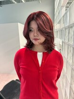 ミッシュバイアーバン(misch by urban.) レッドカラー/レイヤー