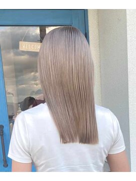 ヘアーメイク コラソン(hair make corazon) 似合わせカットメルティカラー着物フェミニンロング