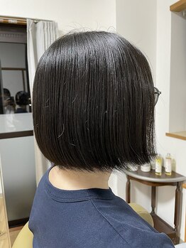 あのんの写真/ハンドブローだけでまとまるショートヘアスタイルは[美容室あのん]で◇プロの高い技術を体感してー。