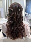 ★ハーフヘアアレンジ