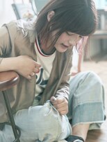 ワンエイティーディグリース(180°One Eighty Degrees.) 小顔/外国人風ヘア/海外ヘア/パーマ／ハイライト/ブリーチ