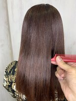 アンフィシュピトロワ(AnFye spi tlow)&nbsp;「Anfye」うるつや縮毛矯正＋ジュエリーシステム