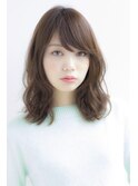 【寺尾拓巳】大人かわいいくびれレイヤーミディアム髪質改善