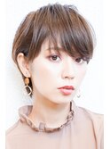 前下りボブ・ ボブショート・前下りショート・ オン眉ボブ